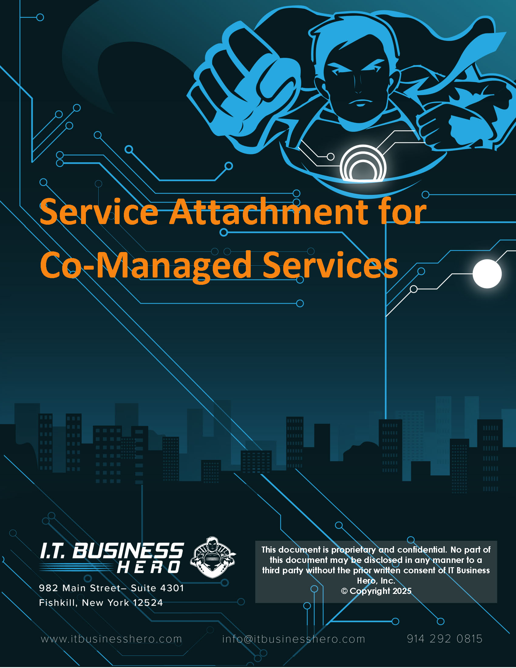 Service Attachment for Co-Managed Services